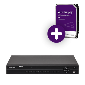 DVR Intelbras MHDX 1232 com HD 4TB | Compre agora!